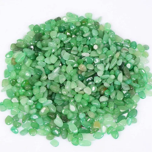 Vista 7 de June&Ann Piedras de Amazonita, 1 libra de piedras preciosas de 0.197-0.276 in, rocas naturales, piezas trituradas, chips de cristal
