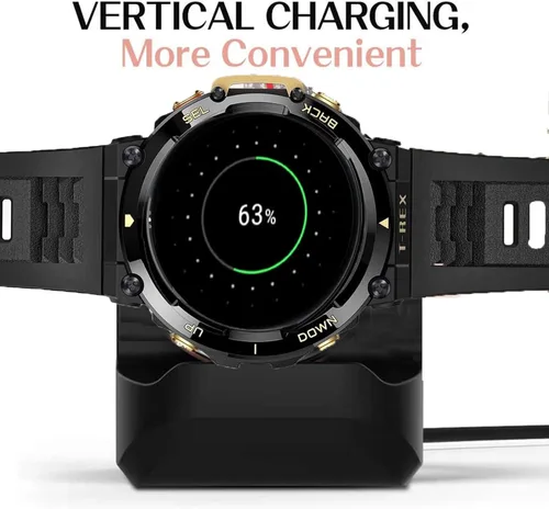 Vista 3 de Soporte de carga compatible con Amazfit T-Rex 2, soporte de carga de silicona para T-Rex 2/GTR 4/GTR 3/GTR 3 Pro/GTS 4/GTS 4 Mini/GTS 3/Bip 3