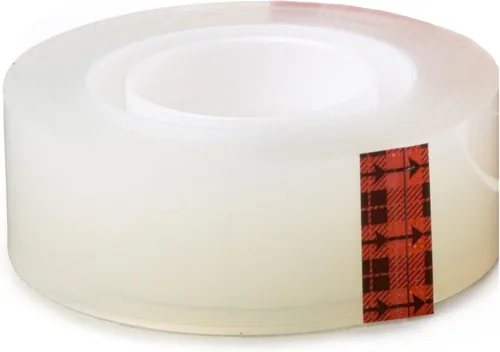 Vista 2 de Scotch Cinta transparente, cinta transparente diseñada para uso en la oficina y el hogar, núcleo de 1 pulgada de 3/4 pulgadas x 1000 pulgadas, 3