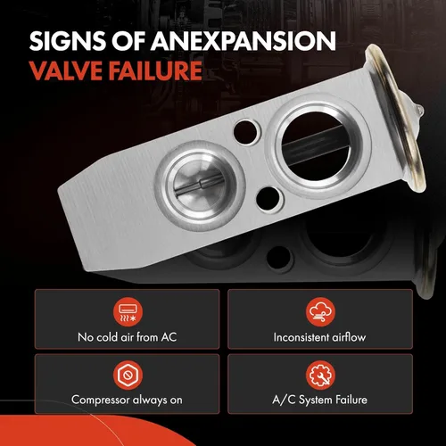 Vista 5 de A-Premium Válvula de expansión de CA compatible con Nissan Altima/Sentra/Tsuru/NV2500/NV3500/NV1500/370Z/GT-R e INFINITI