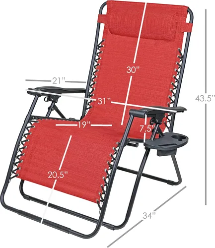 Vista 3 de Silla Woodard de gravedad cero RXTV-1825-XL-R