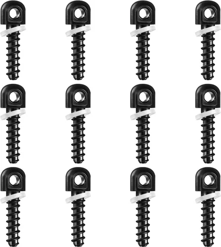 Vista 10 de GUGULUZA Tornillos giratorios para eslinga de madera de 1/2" y 3/4". Pernos giratorios para eslinga de arma de 7/8" para rifles y escopetas con base