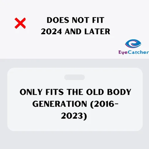 Vista 6 de EyeCatcher Pro Series - Letras insertas para portón trasero compatibles con Tacoma 2016-2023 (bandera americana BLKCHRMBLK)