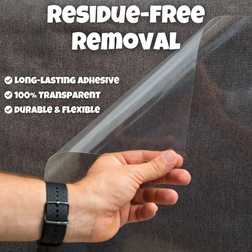 Vista 6 de Protector Anti Arañazos para Muebles de FixZilla, Juego de 6 Protectores de Sofá contra las Garras de los Gatos – Detergente de Arañazos y Protector