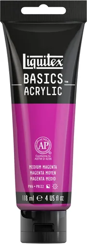 Vista 95 de Liquitex BASICS Pintura Acrílica, Tubo de 250ml (8.5 oz), Azul Ftalocianina