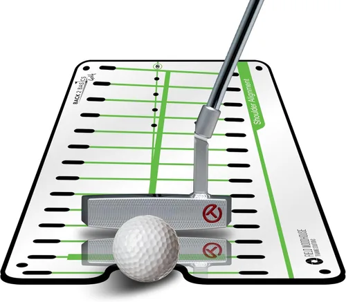 Vista 9 de Espejo de Putting de Golf - Ayudas de Entrenamiento de Golf para Hombres y Mujeres - Ayuda de Entrenamiento de Putting Pro Path Aprobada por