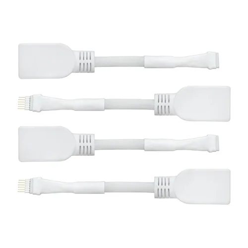 Vista 3 de Litcessory Adaptador de cable Ethernet RJ45 a 6 pines para tira de luz Philips Hue/Solo