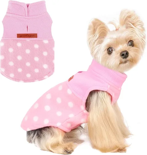 Vista 8 de Suéteres XXS para Perros Pequeños para Niñas y Niños, Ropa de Invierno Elástica para Perros Pequeños, Cálida Sudadera para Cachorros para Chihuahua