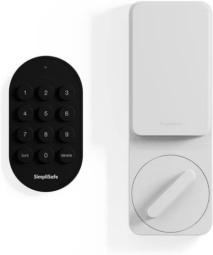 Vista 9 de SimpliSafe Smart Lock Series 2 (negro) para el sistema de seguridad del hogar Gen 3