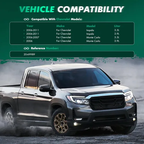 Vista 3 de SCITOO Bomba de dirección asistida compatible con Chevrolet para Impala V6 2006-2011 3.5L, para 2006-2007 Monte Carlo V6 3.5L Coupé Bomba