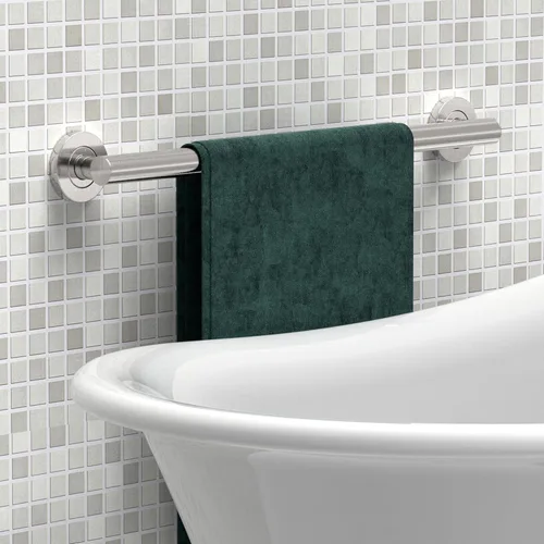 Vista 18 de Barra de seguridad para baño, ducha e inodoro para personas mayores y discapacitados, mango de asistencia de equilibrio de ayuda de movilidad