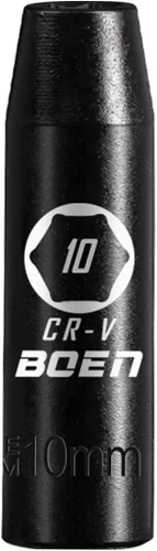 Vista 22 de BOEN 1/2" unidad de enchufe de impacto profundo, enchufe de impacto premium, enchufe de 24 mm, métrico, 6 puntas, acero Cr-V con marcaje láser