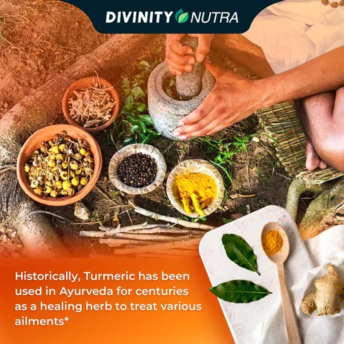 Vista 6 de Curcumina de cúrcuma con pimienta negra BioPerine 1400 mg, soporte GLP-1 naturalmente, suplemento de cúrcuma de absorción máxima para apoyo