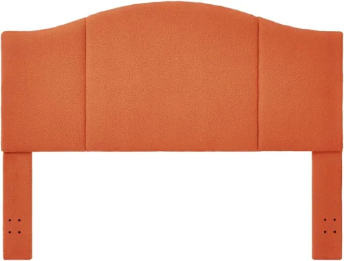 Vista 44 de 24KF Cabecera tapizada de tela de peluche suave, cabecera moderna con borde superior ondulado tamaño California King, 6033-K-Gris