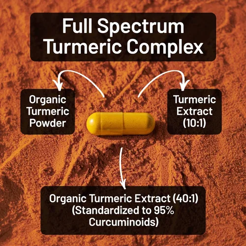 Vista 3 de NatureWise Complejo de curcumina de cúrcuma de 3200 mg con BioPerine para absorción, suplemento de curcumina de cúrcuma para soporte antioxidante