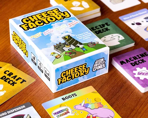 Vista 2 de Juego de cartas Cheese Factory