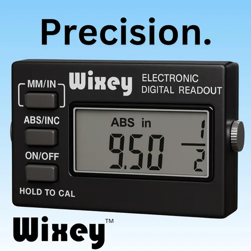 Vista 6 de Wixey Wr700 máquina para lectura digital de valla de serrucho.