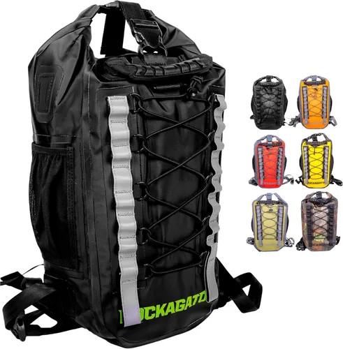 Vista 12 de Rockagator Mochila Impermeable - Serie HYDRIC Bolsa Seca Flotante a Prueba de Agua River Pack