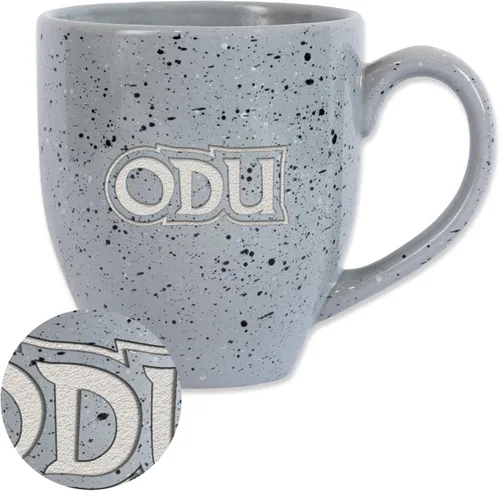 Vista 84 de Rico Industries NCAA Saint Joseph's (PA) Hawks Logo Principal Color Marrón 16 oz Logotipo del Equipo de Color Láser Grabado en Cerámica Moteada Taza