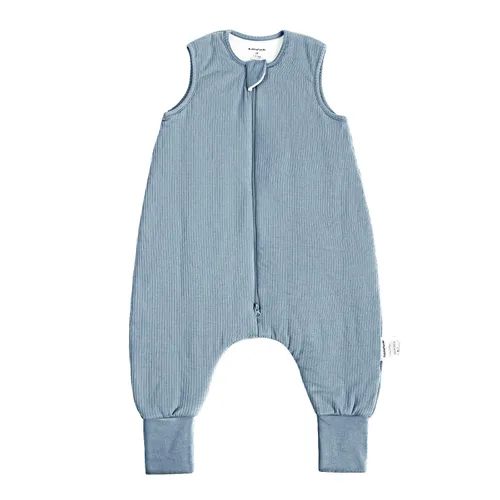 Vista 8 de BubblePanda - Saco de dormir para niños pequeños hecho de rayón de bambú con pies 1.0 tog, saco de dormir transpirable 6-12 meses, manta portátil