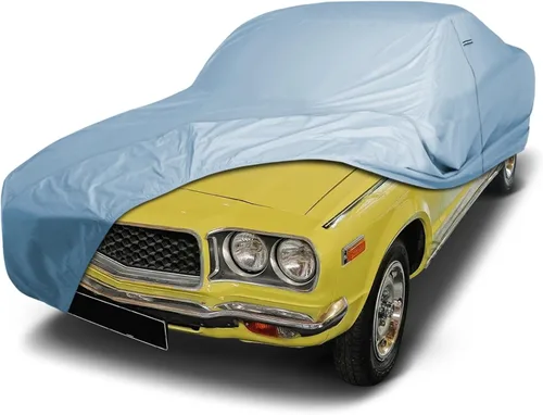 Vista 186 de iCarCover Funda de automóvil personalizada de alta calidad para Mazda 1200 1970, resistente, impermeable, para todo tipo de clima, lluvia, nieve
