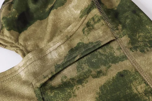 Vista 2 de Pasamontañas de camuflaje UPF 50+, máscara de esquí, máscara de cara completa, resistente al viento, cubierta facial para deportes al aire libre