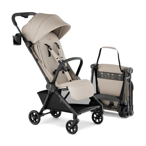 Vista 13 de Cochecito de Viaje Mompush Nexis Carbon, Ultraligero 11.5 libras, Compacto y Aprobado para Equipaje de Mano en Avión, Plegado Automático en Un