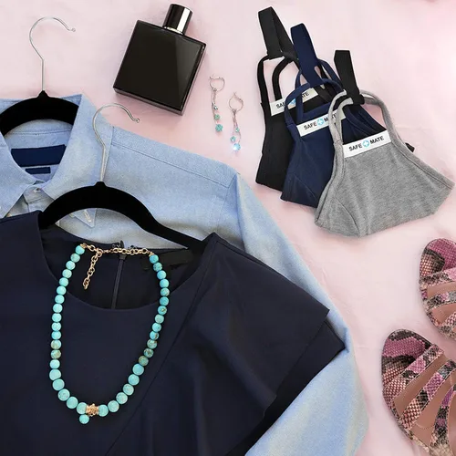 Vista 8 de Safe+Mate x Case-Mate – Cubrebocas de tela, lavable y reutilizable