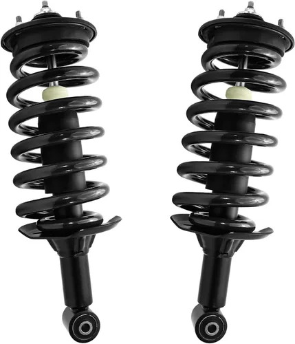 Vista 99 de Detroit Axle - Puntales delanteros 4WD con resorte helicoidal para Nissan Frontier 2005-2021, 2006 2007 2008 2009 2010 2011 2012 2013 2014 2015 2016