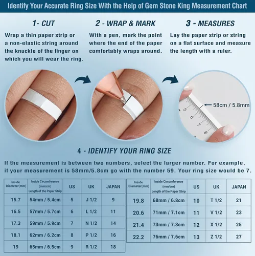 Vista 6 de Gem Stone King Anillo de compromiso chapado en oro amarillo de 18 quilates con esmeralda simulada para mujer