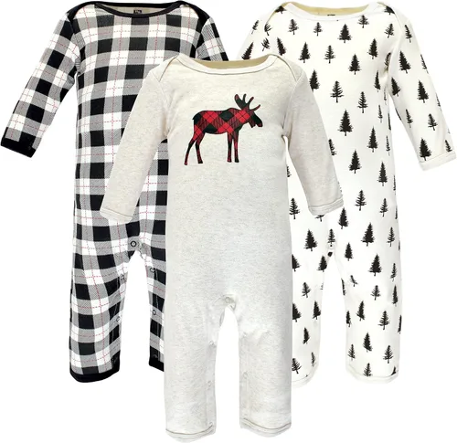 Vista 25 de Hudson Baby - Overol unisex de algodón para bebé Manzana