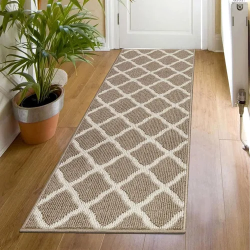 Vista 23 de SHACOS Alfombras de pasillo de entrada de 2 x 5 pies, alfombra lavable con parte trasera de goma antideslizante, alfombras de cocina atrapa suciedad