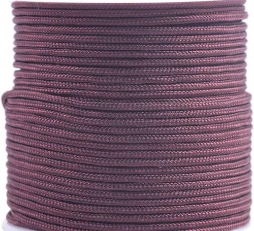 Vista 88 de KONMAY 1 rollo de cuerda de nailon de 150 yardas, trenzado de 0.016 in de nailon Shamballa Macramé/cordón de cuentas, cordón de nudo chino, cuerda