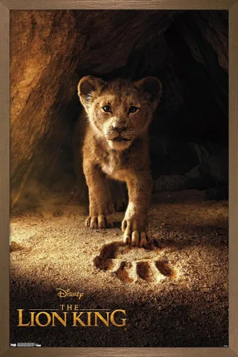 Vista 14 de Trends International Disney El Rey León - Póster de pared Simba de una hoja, 22.375 x 34 pulgadas, versión premium sin marco