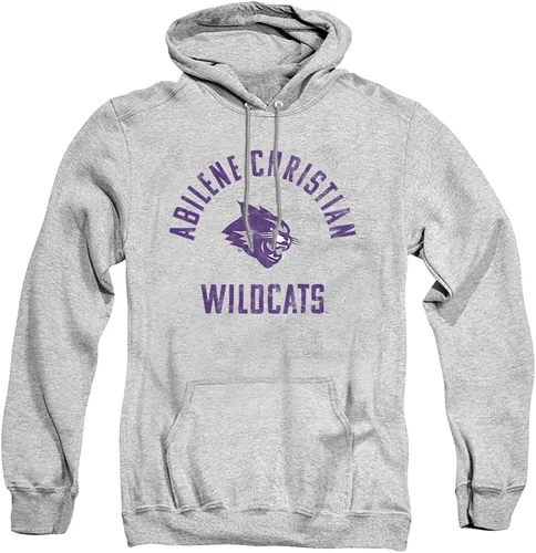 Vista 105 de LOGOVISION Colección oficial de sudaderas con capucha para adultos con logotipo desgastado grande universitario