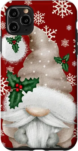 Vista 13 de Aesthetic Snowflake Cute Winter Gnome For Christmas Grandma Case for iPhone 16