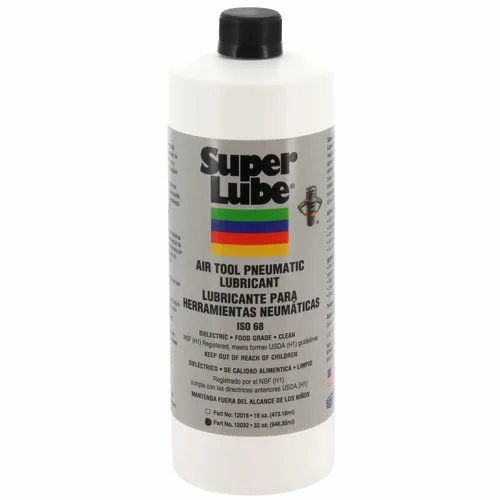 Vista 7 de Super Lube Air Tool Lubricante Neumático – Lubricación de Larga Duración para Reparación de Herramientas – Resistente a la Humedad – NSF Grado