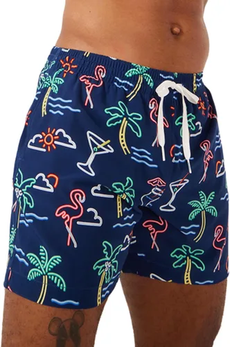 Chubbies Traje de baño para hombre Pantalones cortos de natación para hombre con elástico en 4 direcciones, pantalones cortos de playa de 5.5