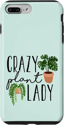 Vista 12 de Crazy Plant Lady - Cute Plant Lovers Gardening Theme Case for iPhone 17