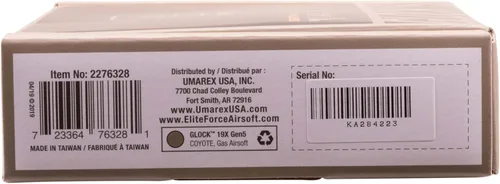 Vista 4 de Pistola de aire Glock 19X GBB Blowback 6 mm BB, de Elite Force