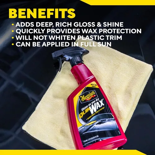 Vista 8 de Meguiar's Quik Wax, 24 oz