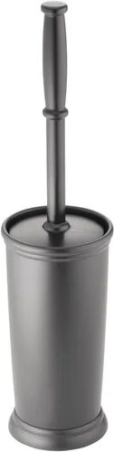 Vista 15 de mDesign Cepillo de Inodoro y Soporte - Cepillo de Baño Cubierto - Limpiador de Inodoro en Pie en Soporte Moderno - Cepillo de Limpieza Profunda