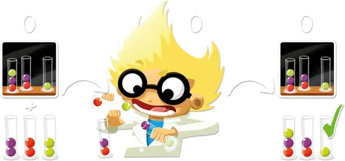 Vista 5 de Juego de mesa de ciencia y lógica Blue Orange Games (idioma español no garantizado), Dr Eureka, Multicolor