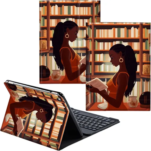 Vista 89 de Funda para Samsung Galaxy Tab S6 Lite 2022/2020 Teclado inalámbrico desmontable y cubierta de cuero PU Funda protectora para Samsung Galaxy Tab S6