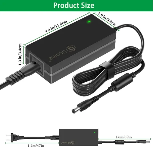Vista 8 de Adaptador de fuente de alimentación de CA CC de 12 V 5 A, compatible con Lorex de 12 voltios, Night Owl, Swann, ZOSI, Reolink, Annke IP y BNC