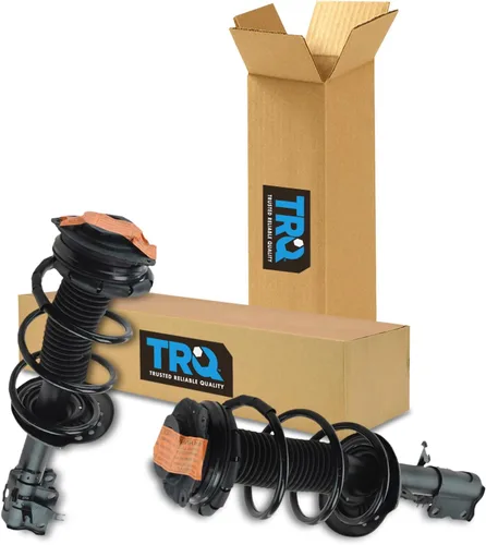 Vista 181 de TRQ - Conjunto de puntal delantero y resorte helicoidal (lados del conductor y del pasajero), para auto