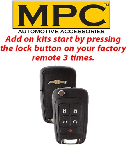 Vista 3 de MPC Arranque remoto activado a distancia de fábrica compatible con Chevrolet Camaro 2010-2015 - Arnés en T para enchufar - Actualizador FlashLink