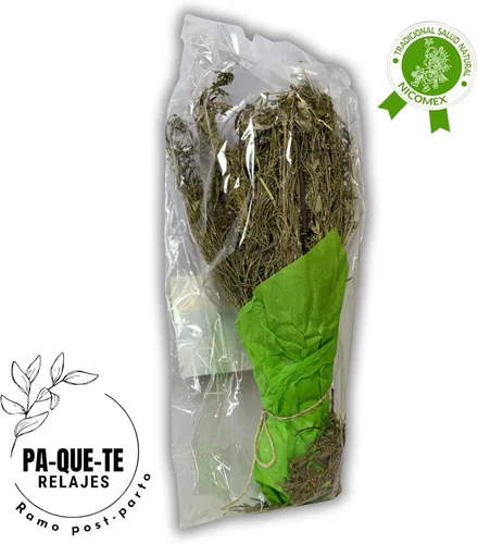 Vista 5 de Nicomex Ramo Post-parto - Ramo posparto de hierbas de baño - Ramo de hierbas y flores secas - Remojo de baño para la recuperación del nacimiento