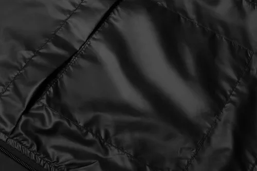 Vista 5 de COOFANDY - Chaqueta impermeable plegable para hombre, diseño con capucha, ligero y clásico, para ciclismo