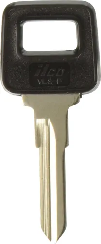 KABA ILCO VL8-P Ilco, llave principal de plástico en blanco para Volvo 240 Series DL y GL